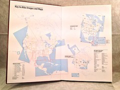 National Geographic Atlas of North America Space Age Portrait of Continent 1985