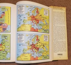 Hammond Medallion World Atlas New Census Edition Vintage Hardcover Cold War Maps