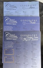 Classical Conversations Trivium Tables Geography Maps Africa Europe World US