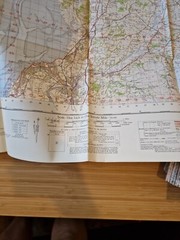 Ordnance Survey Map Of Great Britian – LANCASTER AND KENDALL – 1965 – 1/63360