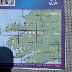 Bundle Of Discovery Series Irish OS 3 Maps # Galway 37, Donegal 3 & Kerry 78