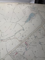 OS First Edition 1884 Northfield Birmingham 1:2500 Map Ordnance Survey Large