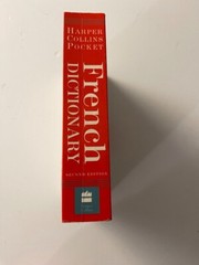 Pocket French Dictionary: French-English/English-French by HarperCollins 2001 PB