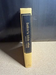 Baker’s Bible Atlas Hardcover Revised Edition by Charles F. Pfeiffer