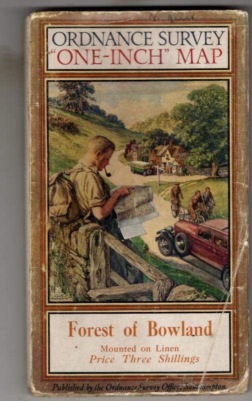 One-Inch Map. Forest of Bowland : Ordnance Survey