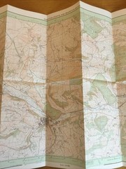 1985 Ordnance Survey Pathfinder Map 950 SO 27/37 Knighton And Brampton Brior