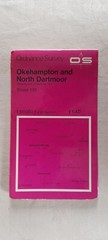 OS Map OKEHAMPTON DARTMOOR CREDITON LYDFORD LAPFORD HATHERLEIGH BOVEY TRACEY