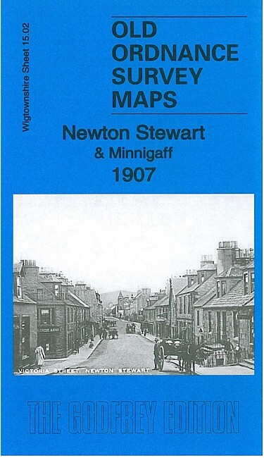 Newton Stewart & Minigaff 1907 Wigtownshire Sheet 15.02 by Pamela Taylor