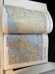 Vintage Concise Atlas of the World Hammond Leather Bound Classics Edition