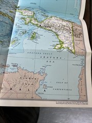 National Geographic Society Map of Indonesia 1996 Forest Survivors