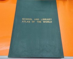 ⭐️⭐️⭐️⭐️⭐️ Vintage 1976 School and Library Atlas of the World – Fred W. Foster