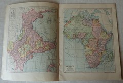 Rare The True Adventure World Atlas Presented With No.1 of “True Adventure” 1933