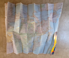 Europe, Europa, large map travel, tourist attractions