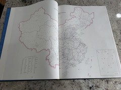 The Population Atlas of China Hardcover 1987 Oxford University Press