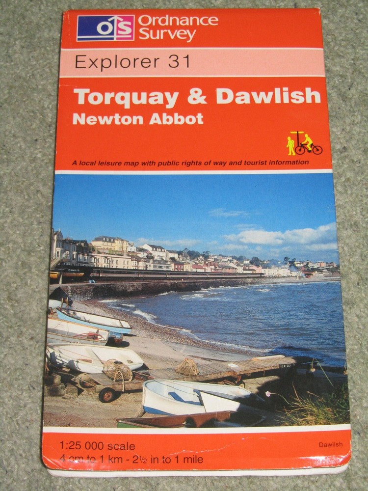 Ordnance Survey Explorer 1:25,000: Sheet 31 / 110 Torquay & Dawlish – 1997