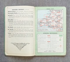George Philip &Son Ltd Vintage “English Roads At A Glance” Map Book No7