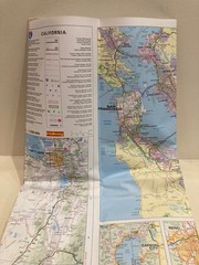 Hallwag International – Road Guide California Far West – Folding Map, USA