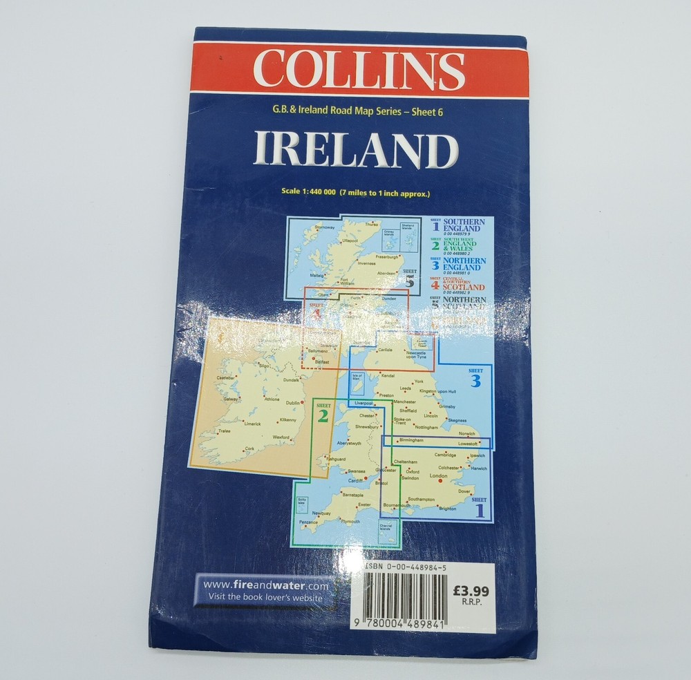 COLLINS IRELAND MAP SHEET 6 – 2000