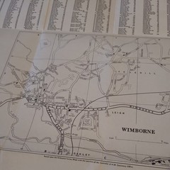 Geographia Bounemouth and Poole Detailed Street Plan Vintage Map