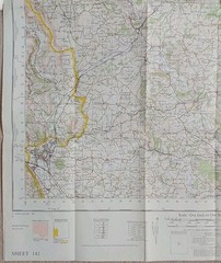 Ordnance Survey One-Inch Map, Sheet 142: Hereford (1967).