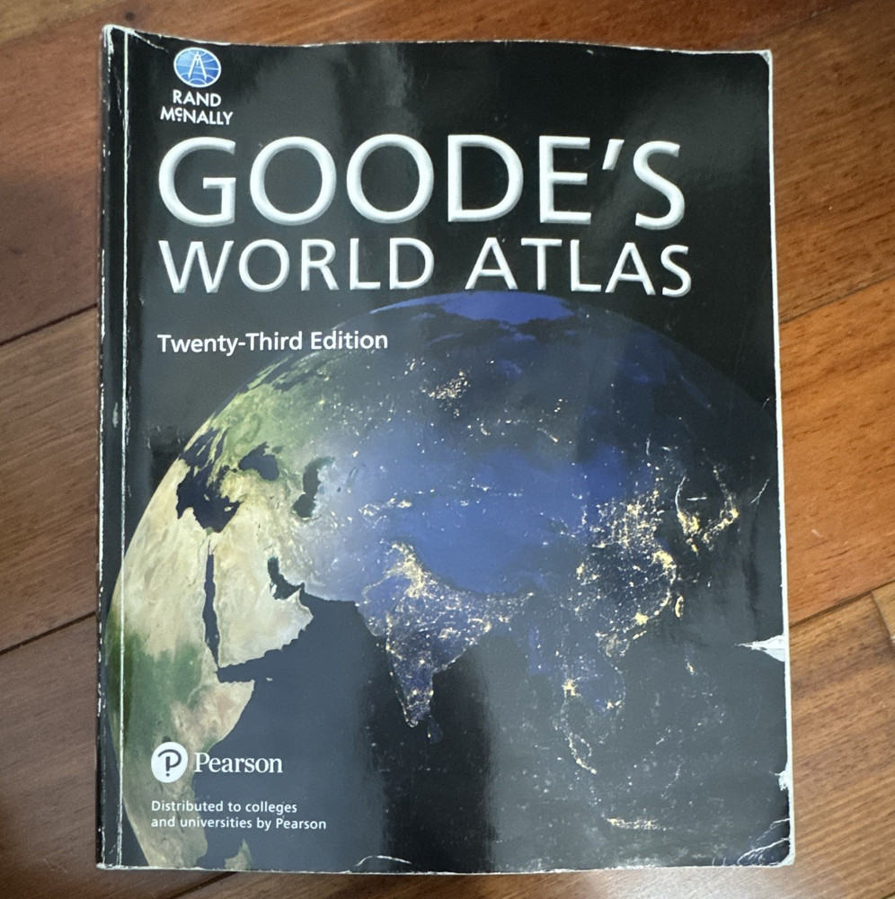 Rand McNally Goode’s World Atlas 23rd Edition, World, Pearson