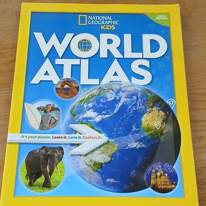 National Geographic Kids World Atlas 6th Edition 2021