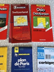 Maps X16 Of France Europe Hamburg Switzerland Michelin Maps Used Joblot
