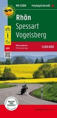 Freytag-Berndt Rhoen – Spessart – Vogelsberg, motorcycle map 1:200,000, fr (Map)