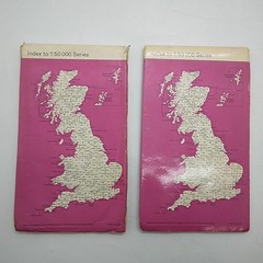 Job Lot Maps X11 – E & W Midlands -Ordnance Survey 1:50000 + Guide Map Stratford
