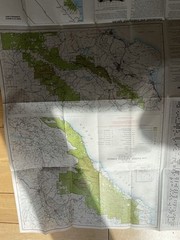 LOS PADRES NATIONAL FOREST MAP – Vintage Map 1984