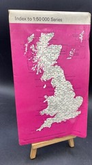 Historic Ordnance Survey Map Sheet 137 (1:50 000) 1974 1st Series Ludlow Wenlock