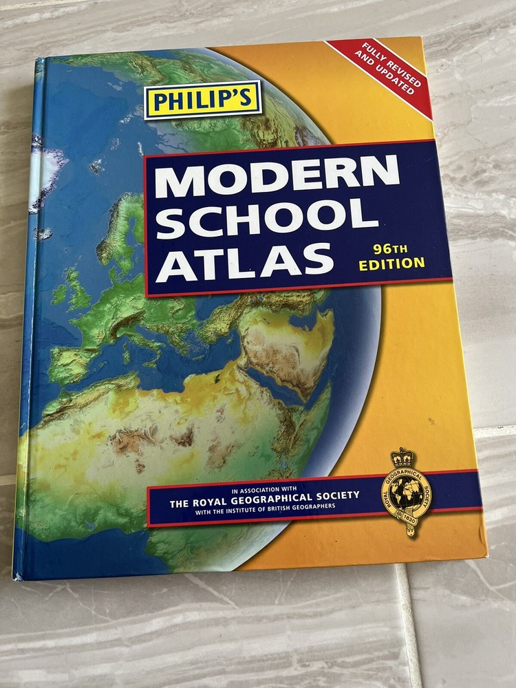 Philips Modern School Atlas: 96th Edition (Philips School Atlases), Philips Maps