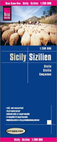 Sicily GPS (Sicily (1:200.000)): re… by Reise Know-How Verla Sheet map, folded
