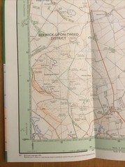 1991 Ordnance Survey Pathfinder Map 464 NU 03 Lowick ( Northumberland )