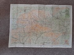 BARTHOLOMEWS 1/2″ CONTOURED CLOTH SHEET 8 SALISBURY PLAIN 1948