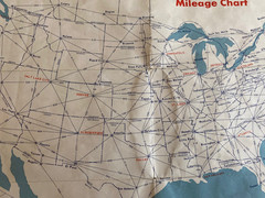 Map Of The USA 1970 Department Of Commerce