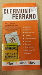 Clermont-Ferrand: Blay Map (M14)