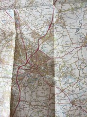 1990 Ordnance Survey Landranger Map 117 Chester And Wrexham (incl Connah’s Quay