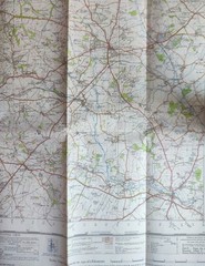 Cheltenham And Evesham 1946 & Okehampton 1960 One-Inch Map Ordnance Surveys