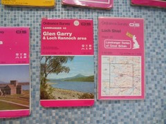 15x Ordnance Survey Outdoor Leisure 8, 38 Landranger Scotland Highlands Islands