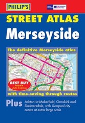 Philip’s Street Atlas Merseyside: Pocket Paperback / softback Book The Fast Free