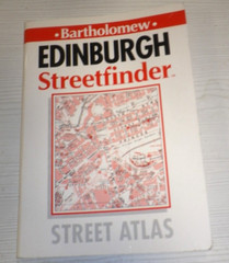 Edinburgh Streetfinder Street Atlas, Bartholomew with Street Atlas