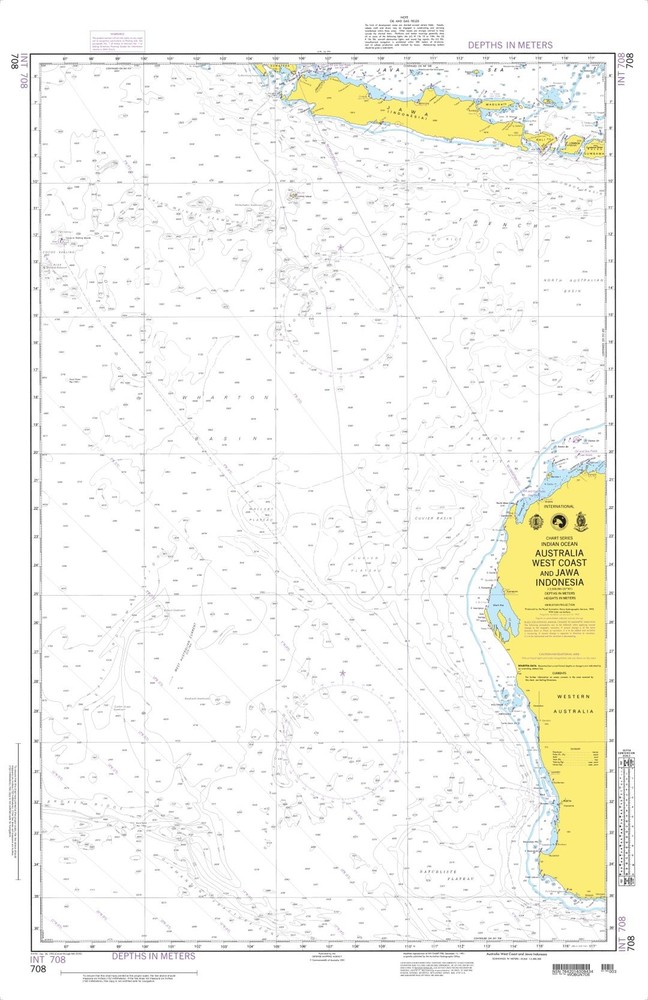 Australia West Coast and Jawa Indonesia | NGA Chart 708