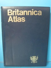 BRITANNICA ATLAS 1768 – 1988 15″ X 11″ BLUE HARDBACK BOOK WITH BEAUTIFUL MAPS