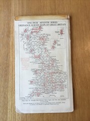 1961 Ordnance Survey One Inch Seventh Series Map 190 Truro And Falmouth