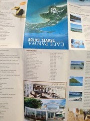 Vintage Travel Guide with Map – Cape Panwa – Phuket – Thailand – 1/3/13