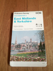 Vintage Ordnance Surveys Maps UK Great Britain 1980s LOT of 6 OS (Free Ship US)