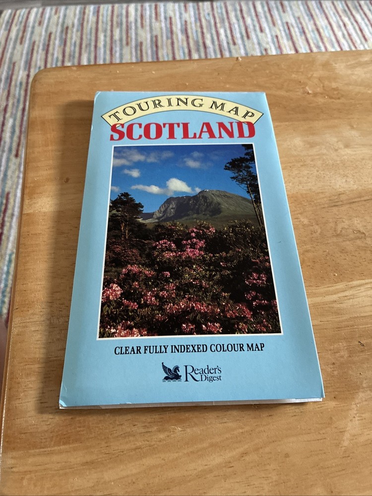 Bartholomew’s Readers Digest Touring Map SCOTLAND 1994