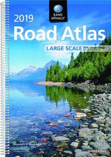 Rand McNally 2019 Large Scale Road Atlas by Rand McNally: Used
