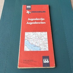 Yugoslavia: 991 (Michelin Main Road Maps) 1982